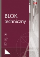 Technický blok A4 biely UNIPAP
