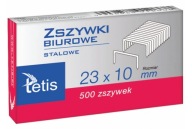 TETIS KANCELÁRSKE SPOJKY 23/10mm GZ102-A 500 KS OCEL.