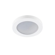 KANLUX LED stropné svietidlo Hermetické FLINI GU10 držiak lampy 10W IP44 biely