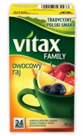 Vitax Family ovocný čaj ovocný raj 24x2g