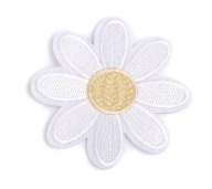 Nažehľovačka Thermo Applique Flower biela výšivka /2887