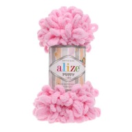 Alize Puffy priadza 185 - ružová