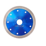 MODRÝ DIAMANTOVÝ KOTÚČ NA REZANIE POGREEN DIAMANTOVÝCH TEHEL 125MM