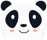 Aqua-Sport Panda silikónová plavecká čiapka do detského bazéna