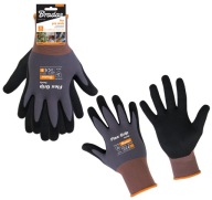 OCHRANNÉ PRACOVNÉ RUKAVICE FLEX GRIP SANDY nitril veľkosť 9