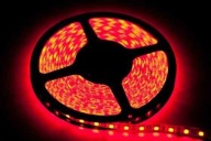 PÁS 2,5 m 60 LED. 12 W. Farba: červená. IP20