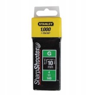 G STANLEY sponky 10mm 3/8'' 1000ks Profesionál