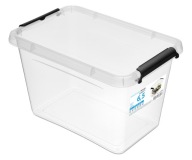 Priehľadná plastová nádoba s vekom 6,5L Box Organizer Box