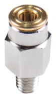 RÝCHLOZÁSTRČKOVÝ KONEKTOR PRIAMY PRIPOJENIE M 6x1 Ø 6 MM