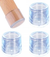 4x Poťahy Podložky Silikónové nohy stoličky 30mm