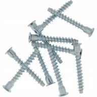100 ks SKRUTKY NA NÁBYTOK KONFIRMATY 7x50 mm
