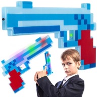 HRAČKÁ ZBRAŇ, ZVUK OSVETLENIA, LASER PIXEL LED