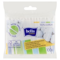 Vatové tyčinky Bella Cotton Paper 100 kusov