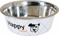 Miska Zolux Happy biela 0,4L