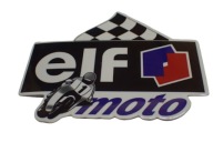 NÁLEPKA ELF MOTO RACING NÁLEPKA 8 x 6,7 cm