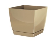 KVETINÁČ SO STOJANOM, priemer 15,5 cm, LESKLÝ