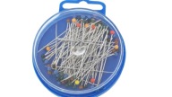 Farebné krajčírske špendlíky, dĺžka 44 mm/bal. 10 g/