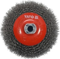 KOTÚČOVÁ KEFA 125mm M14 INOX Yato