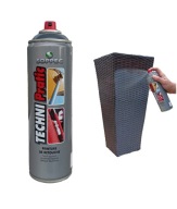 AKRYLOVÝ LAK V SPREJ OCELE ŠEDÝ 500ML Soppec