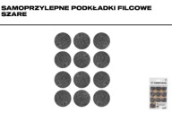 Plstené podložky fi 28mm 12 ks. šedá Vorstahlová