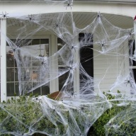 UMELÝ PAVÚČIK PRE HALLOWEEN 60G PLUS 60 PAVÚKOV V SÚPRAVE CCA 15m2