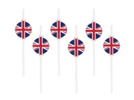 Slamky zo súpravy Britská vlajka