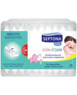 Septona Baby papierové tyčinky pre deti 50 ks.