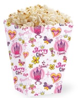 PRINCESS PRINCESS PAPIEROVÁ KRABIČKA POPCORN, 6 KS