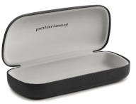 Značkové pevné puzdro BLACK PolarZone Glasses Case