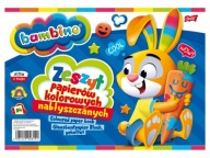 Zošit z lesklých papierov BAMBINO, 10 farieb