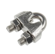SVORKA NA LÁNKA PLÁNA POZINKOVANÁ 6mm 10 ks.