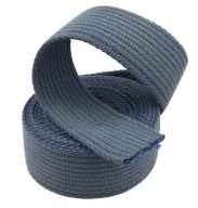 40 mm bavlnená stuha, 3 mm džínsový popruh