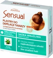 JOANNA Náplasti na depiláciu tváre pre citlivú pokožku