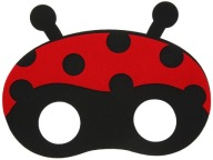Ladybug Felt maska ​​maska ​​oblečenie jar