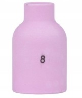 JUMBO 8 TIG KERAMICKÁ TRYSKA SR17 SR18 SR26 57N74 VEĽKÁ ŠOŠOVKA 17 18 26