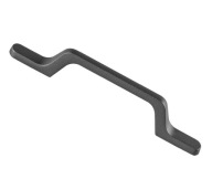 LEO GRAPHITE MOSADZNÁ ÚCHYTKA NA NÁBYTOK 128mm