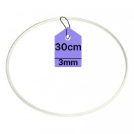 KOVOVÝ Prsteň PRE LAVAČOV SNÍKOV Prsteň MACRAME BIELY 30CM