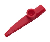 KAZOO Nový hlasný plastový KAZU - ČERVENÝ