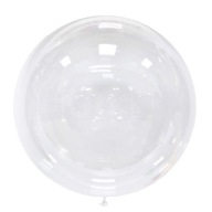 VEĽKÁ TRANSPARENTNÁ BALÓNOVÁ GUĽA BOBO VELKÁ 91CM