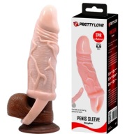 KRYT NA PENIS s krúžkom PREDĹŽUJE a ZHRÚŠŤUJE penis o 10 cm