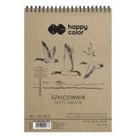 Happy Color špirálový skicár A5/80k 90g Vtáčiky