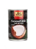 Kokosové mlieko 85% kokos Ázijská thajská kuchyňa plechovka 400ml Real Thai