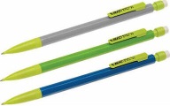 Bic ECOlution Matic mechanická ceruzka 0,7 mm HB s gumou, mix farieb x 3