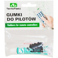 AG opravné gumy na diaľkové ovládanie s lepidlom, 100 kusov
