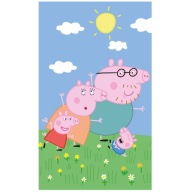 Osuška do škôlky pre dieťa 30x50 Peppa Pig family