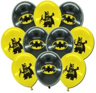 SET BALÓNOV BALÓNKY AVENGERS BATMAN 6 ks