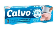 Calvo tuniak v slnečnicovom oleji 3ks x 65g