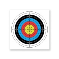 Papierové lukostrelecké terče inSPORTline 40x40 10 ks