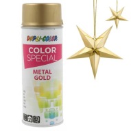 FARBA S CHROMOVÝM EFEKTOM V SPREJ ZLATÝ LAK 400 ML