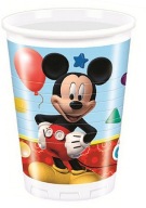 Mickey Mouse poháre Mickey Mouse plastové 8 ks.